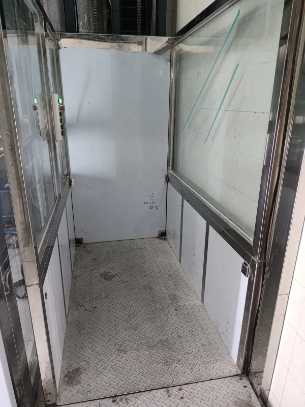 屋內立式油壓不銹鋼升降平台